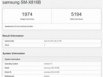 Geekbench 上的三星 Galaxy Tab S9+ 表面