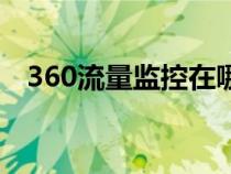 360流量监控在哪里设置（360流量监控）