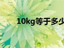 10kg等于多少斤（2kg等于多少斤）