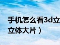 手机怎么看3d立体电影（手机上怎么播放3d立体大片）