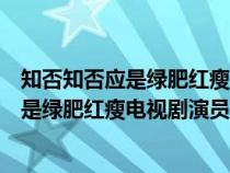 知否知否应是绿肥红瘦电视剧演员表明兰妈妈（知否知否应是绿肥红瘦电视剧演员表）