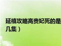 延禧攻略高贵妃死的是第几集啊（延禧攻略高贵妃死的是第几集）