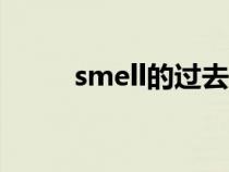 smell的过去式（sleep的过去式）