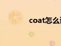 coat怎么读（scarf怎么读）