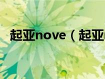 起亚nove（起亚novo国内什么时候上市）