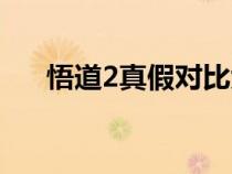 悟道2真假对比大全（悟道2真假对比）