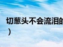 切葱头不会流泪的方法（切葱不会流泪的方法）