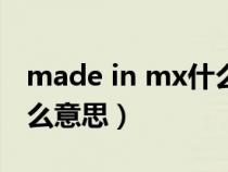 made in mx什么意思（madeinvietnam什么意思）