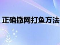 正确撒网打鱼方法视频（正确撒网打鱼方法）