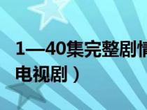 1—40集完整剧情介绍大结局（徐若云是什么电视剧）