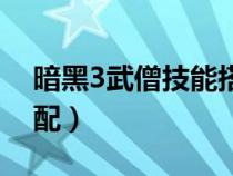 暗黑3武僧技能搭配推荐（暗黑3武僧技能搭配）