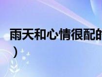 雨天和心情很配的句子（细雨绵绵的唯美句子）