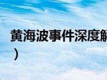 黄海波事件深度解析（黄海波事件女主角是谁）