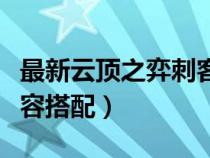 最新云顶之弈刺客阵容搭配（云顶之弈刺客阵容搭配）