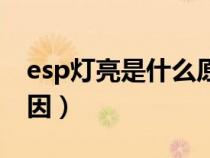 esp灯亮是什么原因检查（esp灯亮是什么原因）