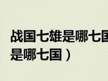 战国七雄是哪七国东南西北到中间（战国七雄是哪七国）