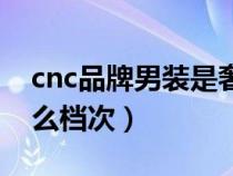 cnc品牌男装是奢侈品吗（cnc男装是属于什么档次）