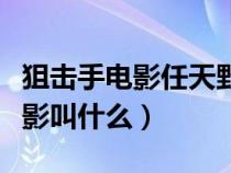 狙击手电影任天野百度百科（狙击手任天野电影叫什么）