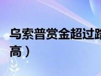 乌索普赏金超过路飞（为什么乌索普赏金这么高）