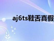 aj6ts鞋舌真假对比（aj6ts真假对比）