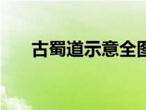 古蜀道示意全图（蜀道是指什么地方）