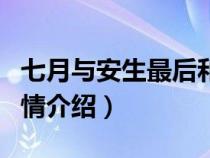 七月与安生最后和谁在一起了（七月与安生剧情介绍）