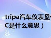 tripa汽车仪表盘什么意思（汽车仪表盘显示TC是什么意思）