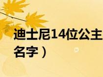 迪士尼14位公主名字大全（迪士尼14位公主名字）