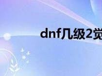 dnf几级2觉（dnf多少级二觉）