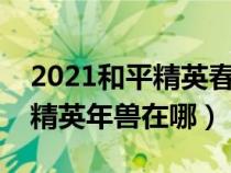 2021和平精英春节模式年兽（春节模式和平精英年兽在哪）