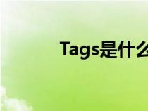 Tags是什么意思（tag是什么）