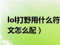 lol打野用什么符文（英雄联盟lol打野通用符文怎么配）