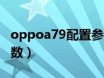 oppoa79配置参数处理器（oppoa79配置参数）