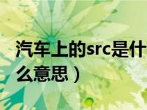 汽车上的src是什么意思中文（车上的src是什么意思）