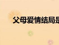 父母爱情结局是什么（父母爱情结局）