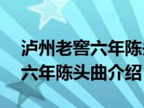 泸州老窖六年陈头曲45°c多少钱（泸州老窖六年陈头曲介绍）