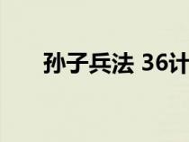 孙子兵法 36计（孙子兵法36计介绍）