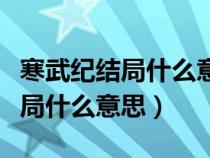 寒武纪结局什么意思那个背影是谁（寒武纪结局什么意思）