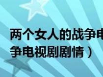 两个女人的战争电视剧情介绍（两个女人的战争电视剧剧情）