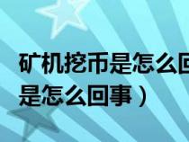 矿机挖币是怎么回事怎么不劳而获（矿机挖币是怎么回事）