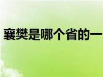 襄樊是哪个省的一个城市（襄樊是哪个省的）