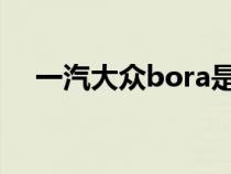 一汽大众bora是什么车（ora是什么车）