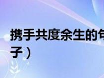 携手共度余生的句子古诗（携手共度余生的句子）