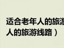 适合老年人的旅游线路名称取名字（适合老年人的旅游线路）