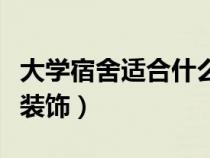 大学宿舍适合什么床垫（大学寝室可以买什么装饰）