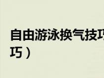 自由游泳换气技巧视频教程（自由游泳换气技巧）