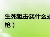 生死狙击买什么永久枪（生死狙击怎么刷永久枪）