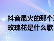 抖音最火的那个玫瑰花歌曲（我要送你99朵玫瑰花是什么歌）