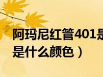 阿玛尼红管401是什么颜色（阿玛尼红管402是什么颜色）