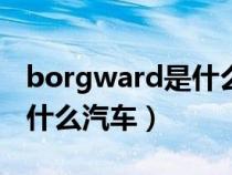 borgward是什么品牌车bx5（borgward是什么汽车）